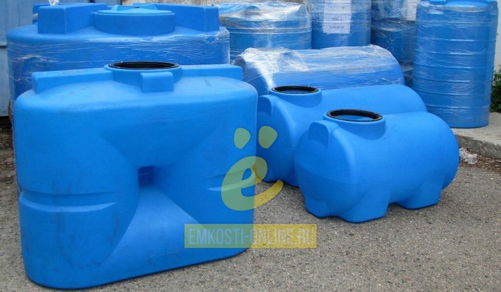 Пластиковые бочки Н 1000 литров