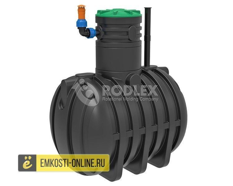 Емкость для жидкого дизельного топлива RODLEX-S-DT 4000 л.